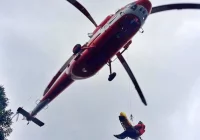 Ranna 13-latka zabrana przez śmigłowiec TOPR - zdjęcie główne