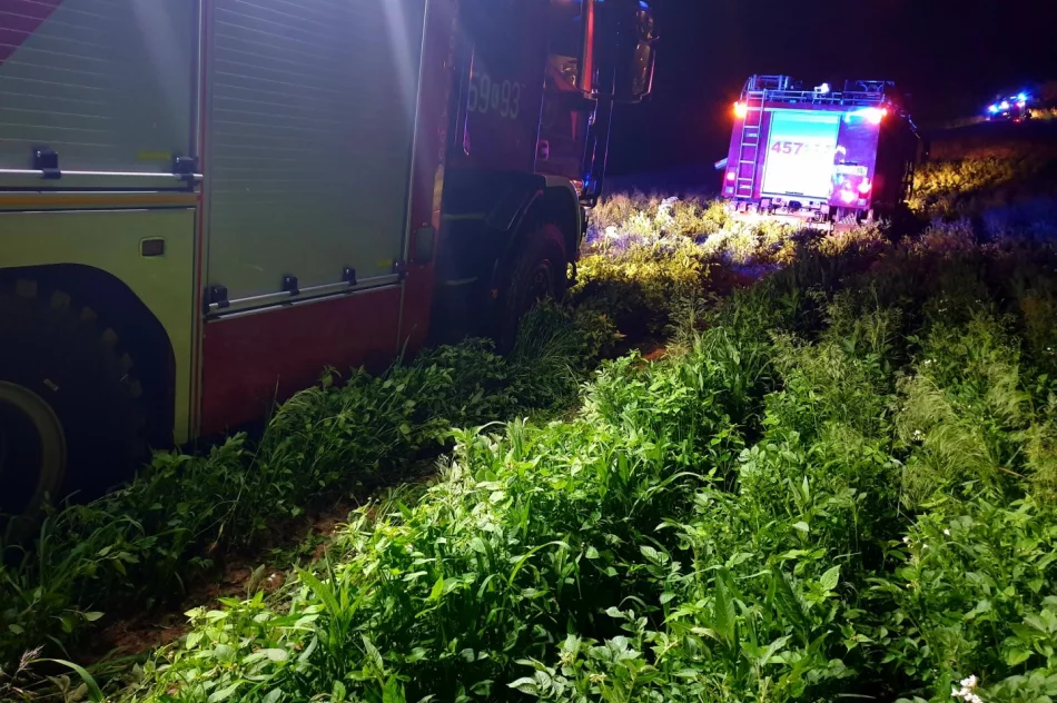 Nocny pożar budynku gospodarczego. Przyczyną podpalenie? - zdjęcie 2