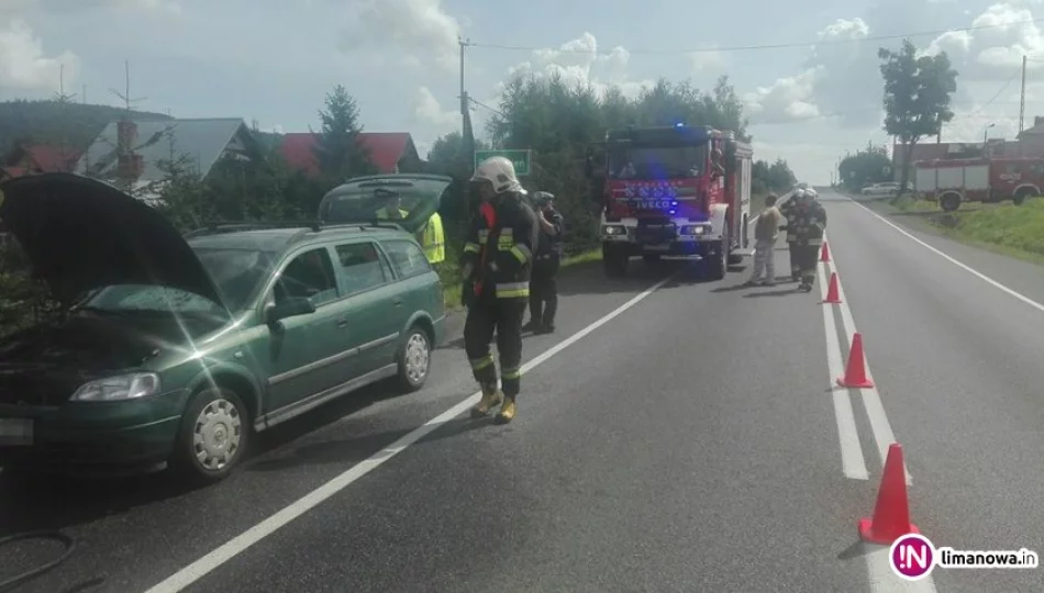 Samochód zapalił się w trakcie jazdy - zdjęcie 1