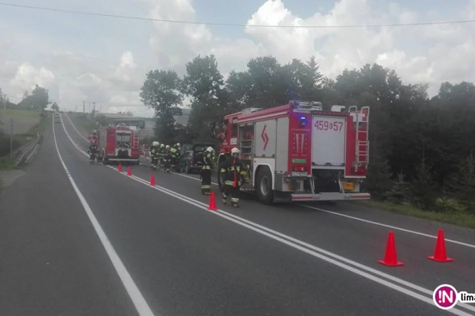 Samochód zapalił się w trakcie jazdy - zdjęcie 2