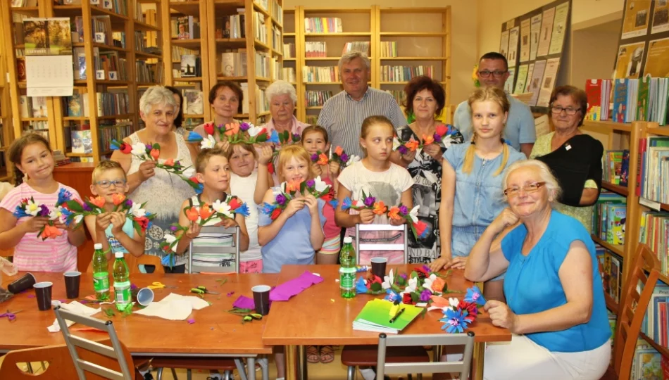 Wakacyjne warsztaty w gminnych bibliotekach  - zdjęcie 1