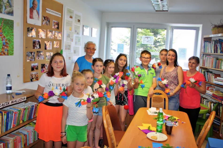 Wakacyjne warsztaty w gminnych bibliotekach  - zdjęcie 2