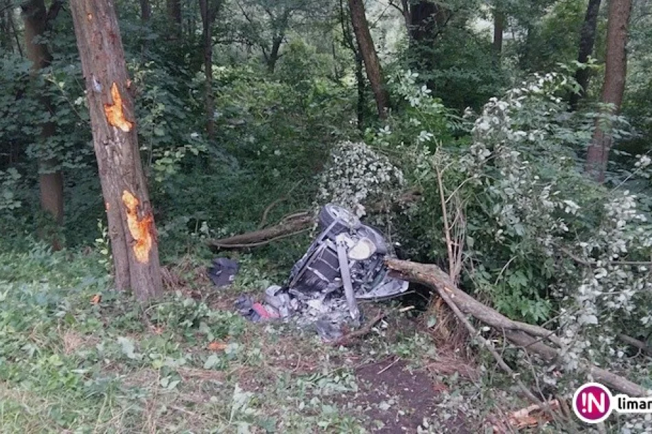 Nadmierna prędkość powodem dachowania - zdjęcie 2