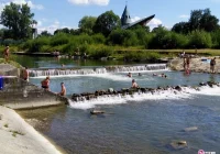 W siatkówkę plażową najlepiej gra się nad Kamienicą - zdjęcie główne