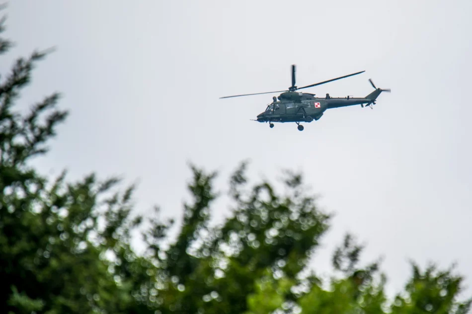"Latające czołgi" od kilku dni na niebie nad Limanowszczyzną - zdjęcie 6