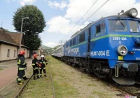 Pożar pociągu w Muszynie. Ewakuacja 50 pasażerów! - zdjęcie główne