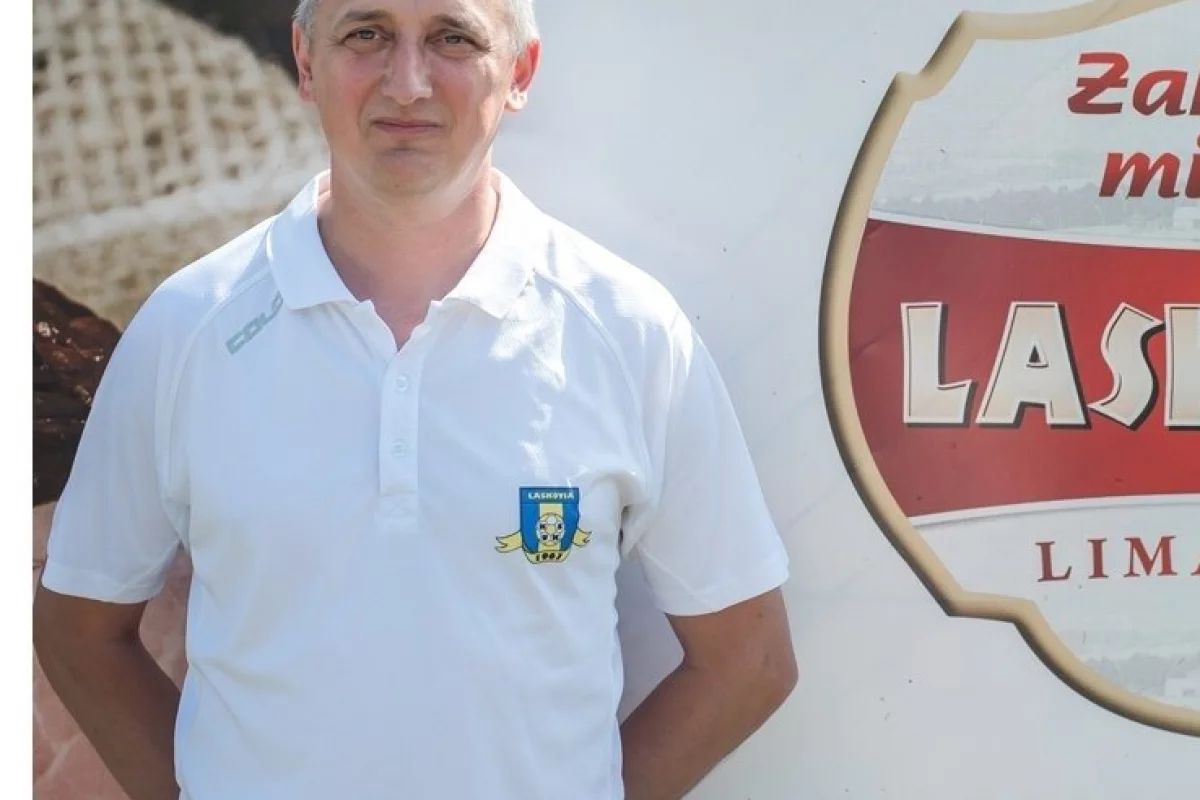 Prezes i piłkarz będzie również trenerem Laskovii