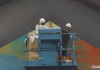 Nowy Sącz: pierwszy mural w 3D. Dla Sądeckiego Hospicjum - zdjęcie główne
