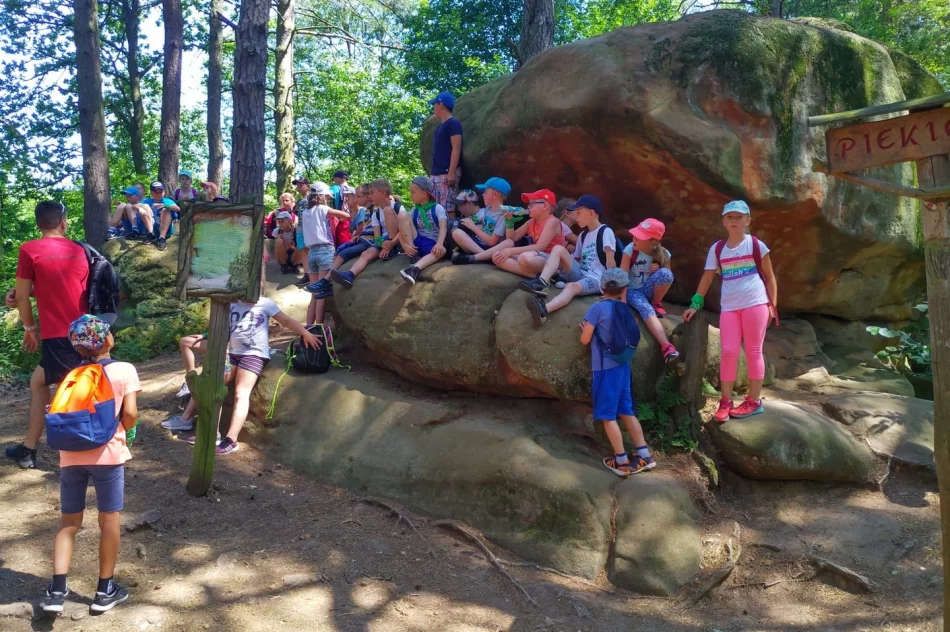„Spotkanie z Przygodą” podsumowanie półkolonii  - zdjęcie 9