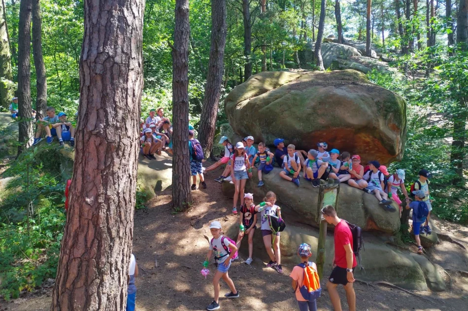 „Spotkanie z Przygodą” podsumowanie półkolonii  - zdjęcie 16