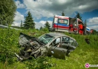 Ranni opuścili szpital. Sprawcą kierowca trzeciego pojazdu (wideo) - zdjęcie główne