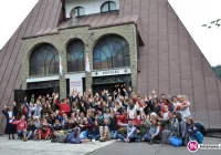 Pielgrzymi z Francji pod Luboniem - zdjęcie główne