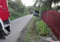 Zderzenie samochodu z rowerzystą - zdjęcie główne