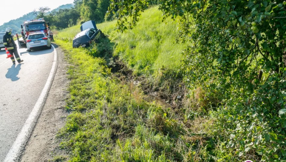 O mały włos od tragedii na drodze - zdjęcie 1