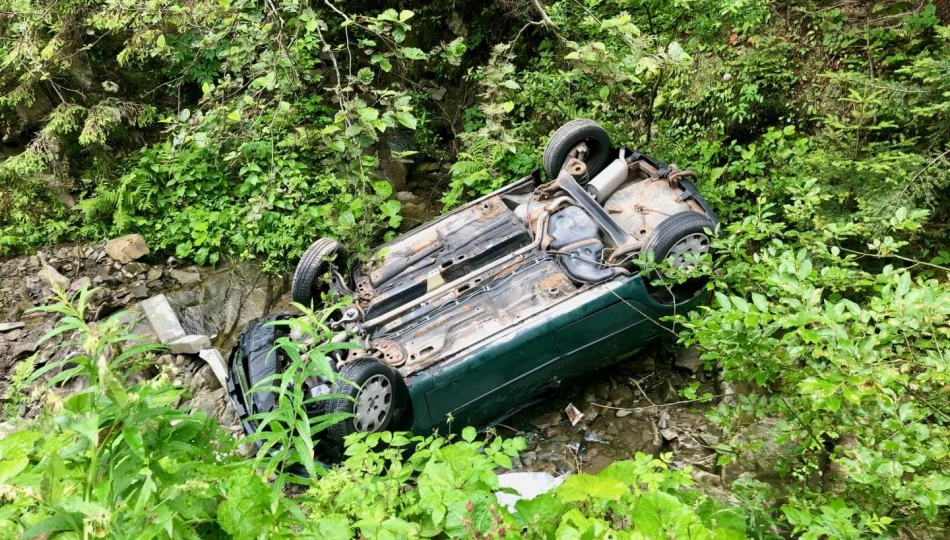 Trzy kolizje na drogach Limanowszczyzny - zdjęcie 1