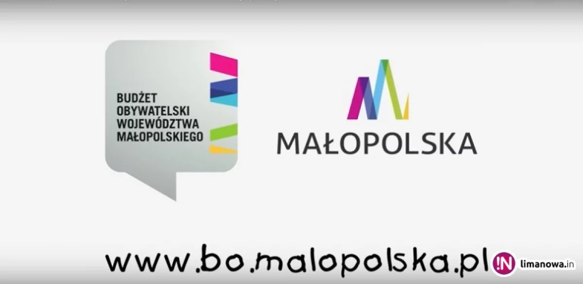 BO Małopolska: dla Limanowszczyzny jedno zadanie powiatowe z dofinansowaniem