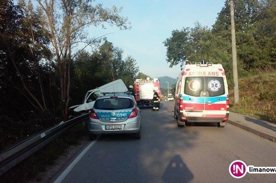 Dwie kolizje na drogach regionu - zdjęcie 2
