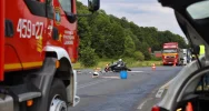 Ranny motocyklista zabrany do szpitala - zdjęcie 3