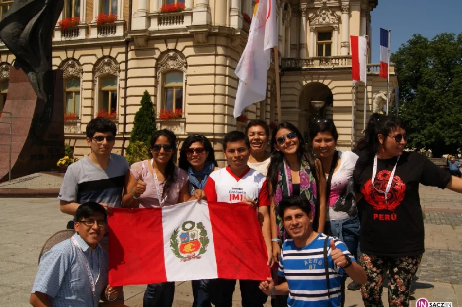 Francuscy pielgrzymi jadą do Nowego Sącza a peruwiańscy już zwiedzają Sądecczyznę! - zdjęcie 2