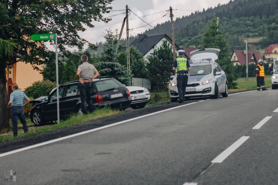 Policja wyjaśnia okoliczności kolizji na "krajówce" - zdjęcie 6