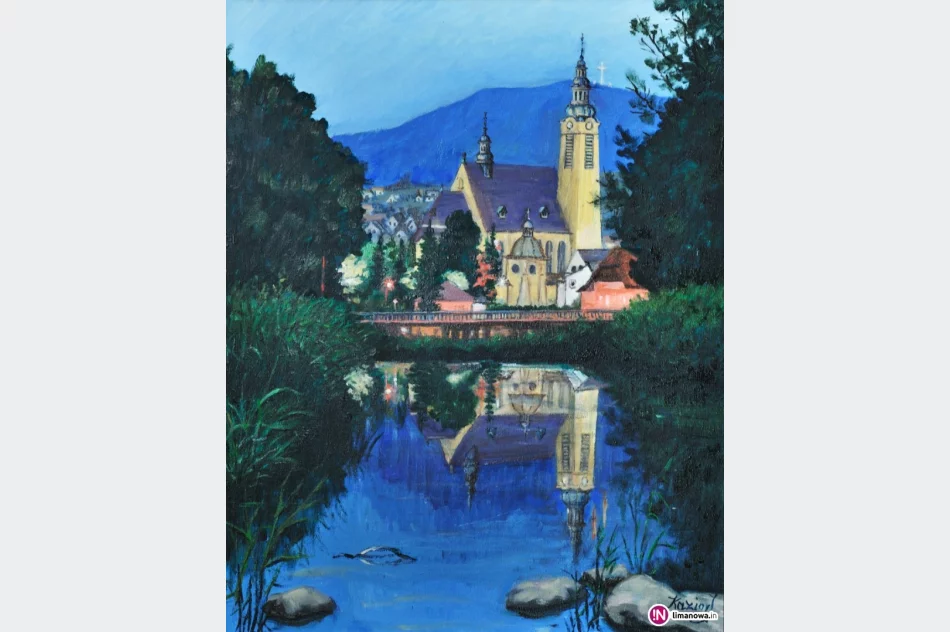 Limanowa oczami artystów TPSP oraz dzieci limanowskich szkół - zdjęcie 3