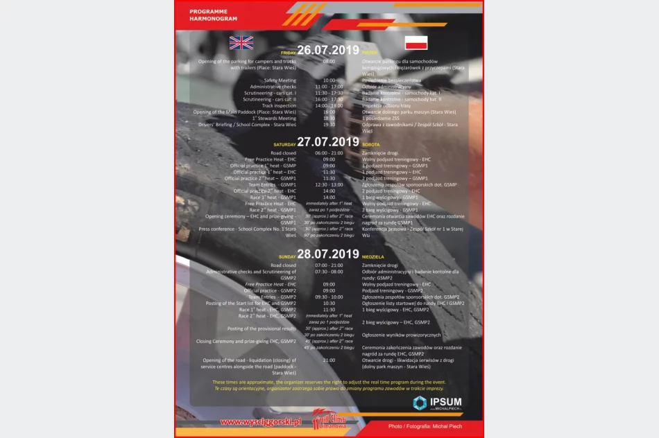 Uwaga kierowcy - w weekend utrudnienia na drogach w związku z Wyścigiem Górskim - zdjęcie 3