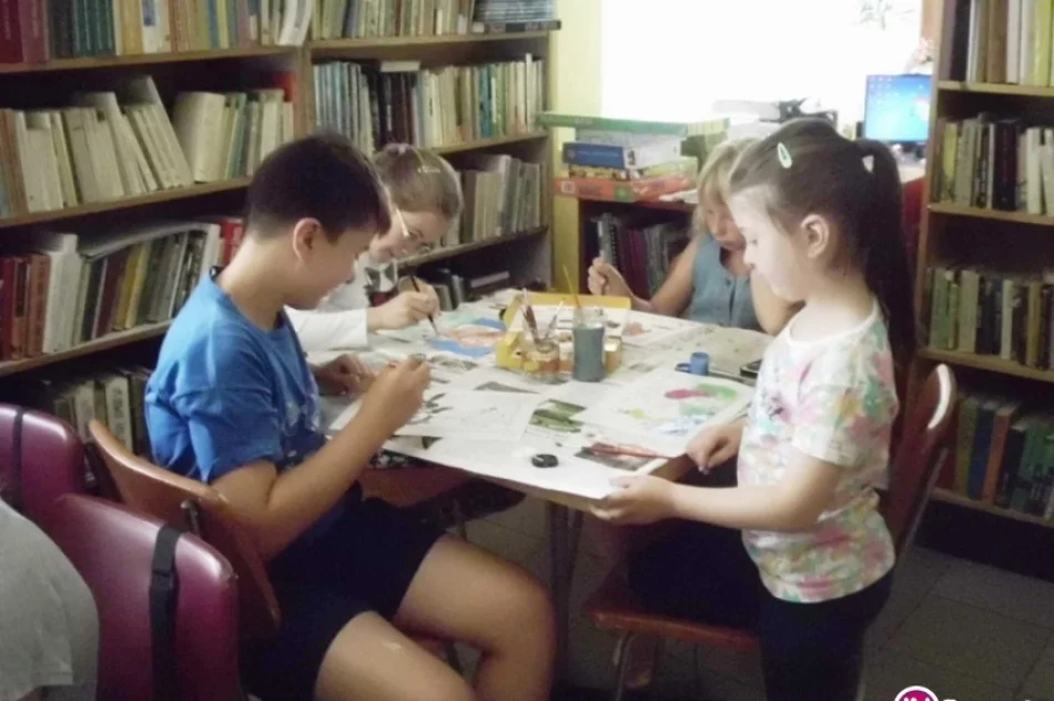 Wakacyjne spotkania w bibliotece - zdjęcie 4
