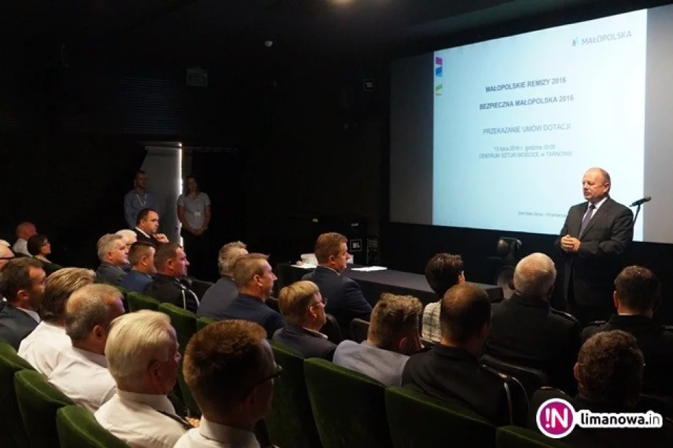 Pieniądze dla jednostek OSP z Limanowszczyzny - zdjęcie 2