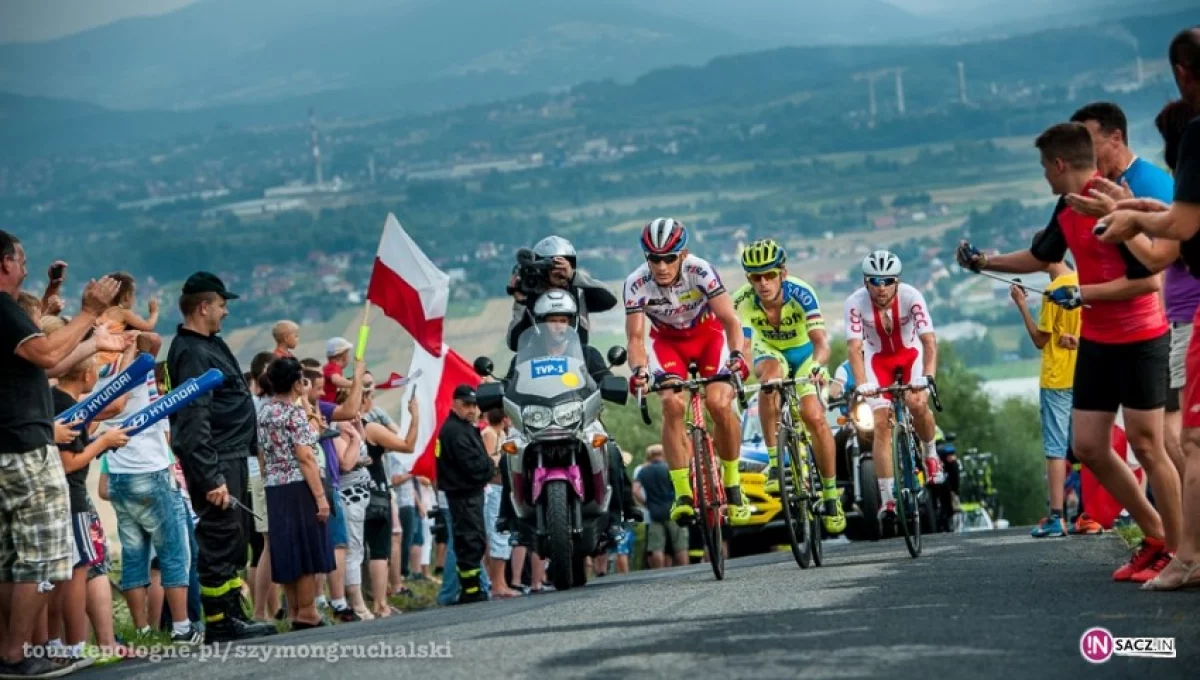 Tour de Pologne: sądeckie ulice i kolarska Golgota