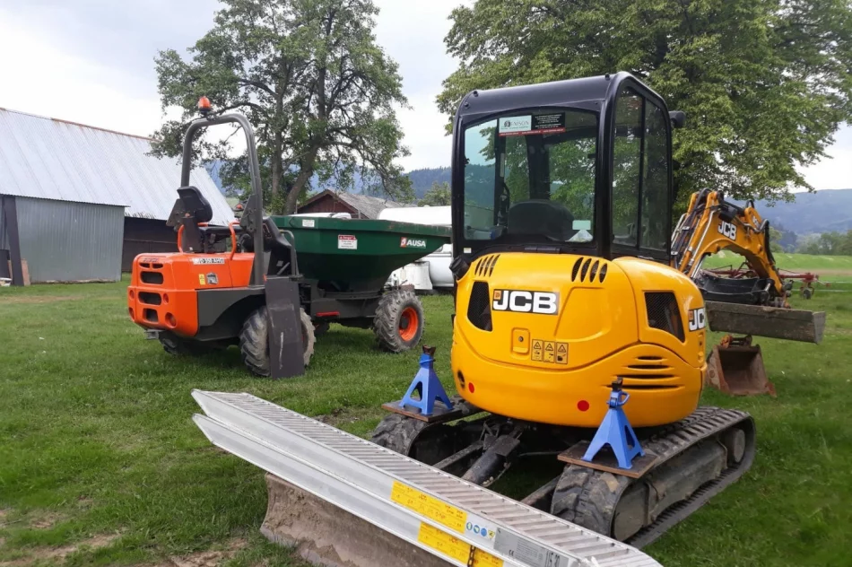 MINIKOPARKA I WOZIDŁO - USŁUGI - ROBOTY ZIEMNE - WYKOPY PRZYŁĄCZA FUNDAMENTY DRENY ODWODNIENIA - zdjęcie 3