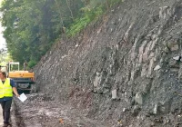 Wykonawca przygotowuje program naprawczy w związku z osuwiskiem - zdjęcie główne