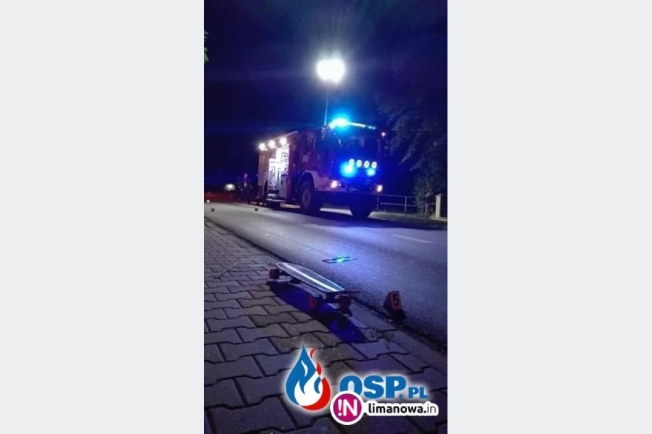 Samochód potrącił mężczyznę na deskorolce - zdjęcie 2