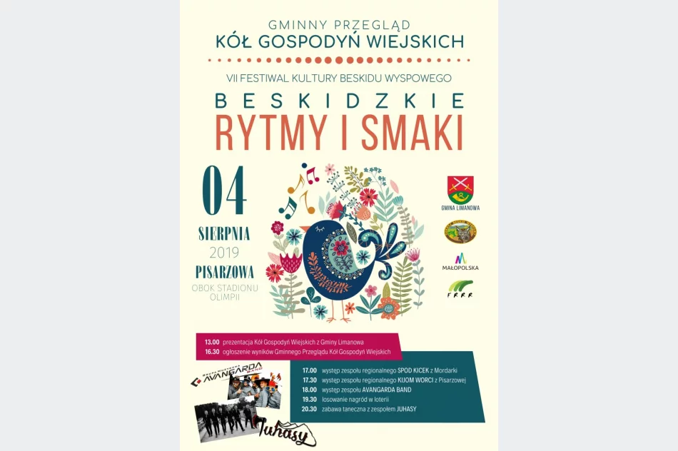 Przegląd KGW z Festiwalem Beskidzkie Rytmy i Smaki w najbliższą niedzielę w Pisarzowej  - zdjęcie 2