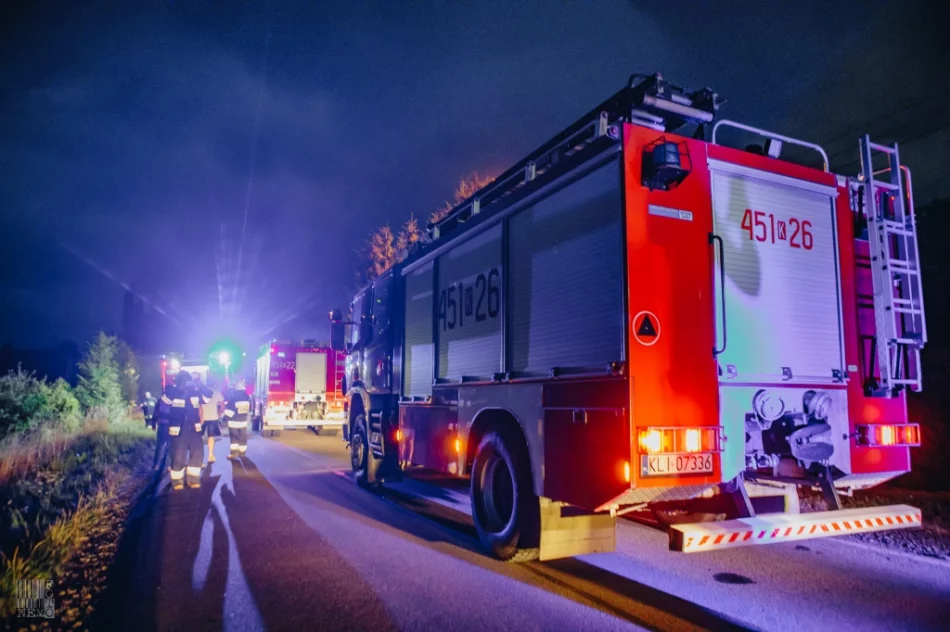 114 strażaków gasiło pożar budynku. Straty opiewają na 580 tys. zł - zdjęcie 2