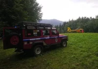 Akcja ratowników GOPR i LPR w Gorcach - zdjęcie główne