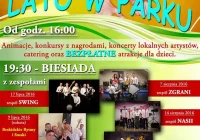 Atrakcje dla mieszkańców podczas imprez z cyklu 'Lato w parku' - zdjęcie główne