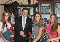 Najpiękniejsze dziewczyny Sądecczyzny u burmistrza Dariusza Reśki - zdjęcie główne