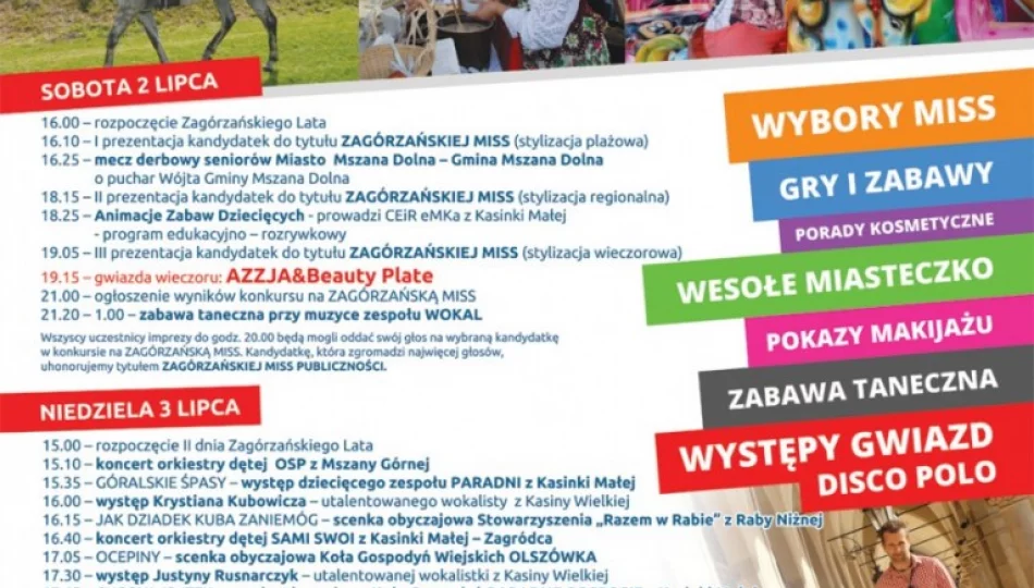 W weekend 'Zagórzańskie Lato' - zdjęcie 1