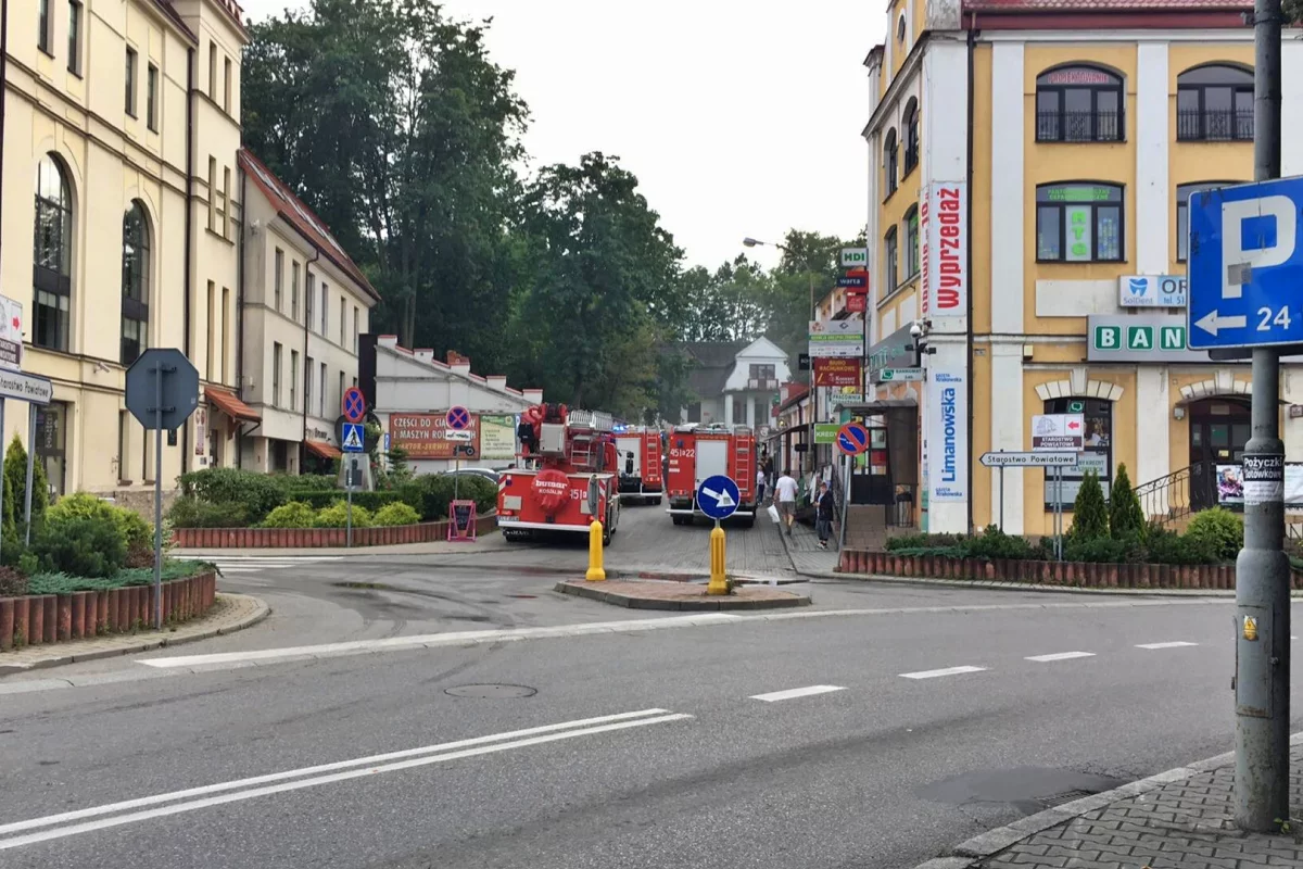 Pożar w restauracyjnej kuchni. Ewakuowano gości i personel