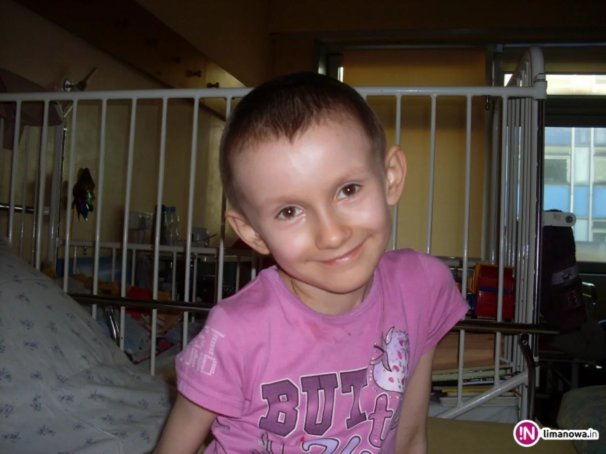 Nie bądź obojętny! Pomóż 7-letniej Oliwii w walce z nowotworem