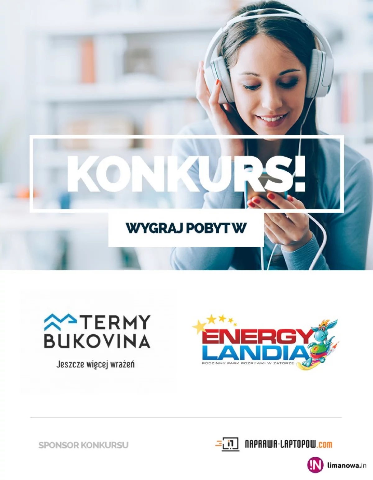 Konkurs! Wygraj Bilety do Term Bukovina, lub Parku Rozrywki Energylandia!