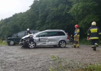 Zderzenie samochodów na ulicy Tarnowskiej - zdjęcie główne