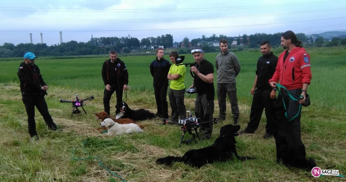 Drony będą poszukiwać zaginionych