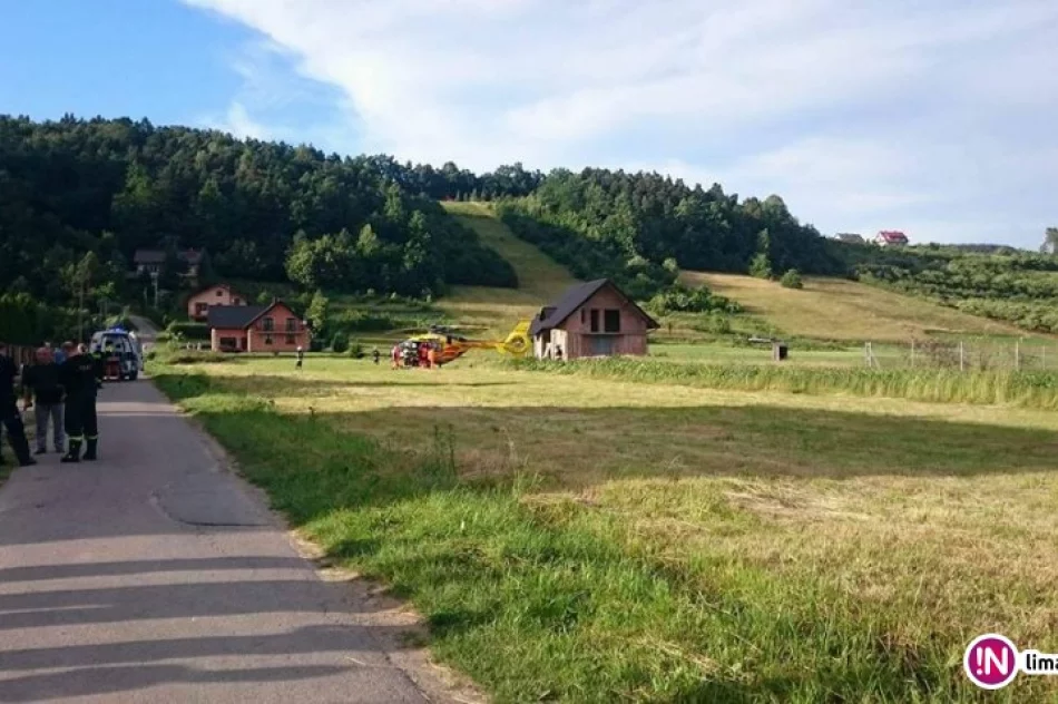 10-letni chłopiec zderzył się na rowerze z samochodem - zdjęcie 3