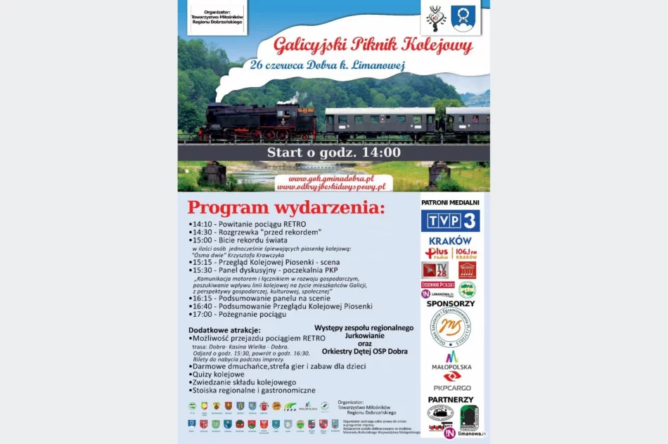 Już za tydzień Galicyjski Piknik Kolejowy w Dobrej! - zdjęcie 2