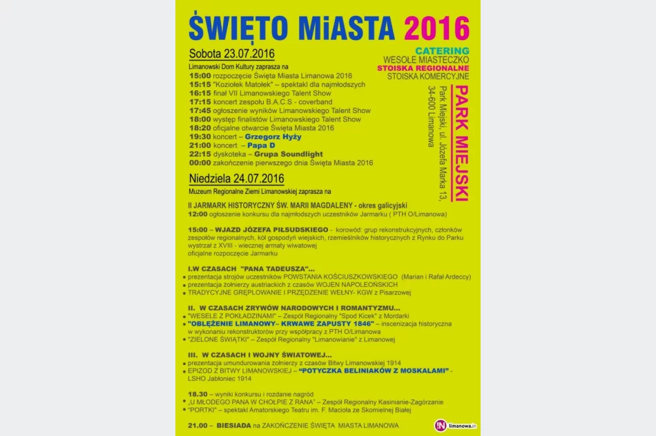 Miasto odlicza dni do swojego święta. Znany szczegółowy program - zdjęcie 2