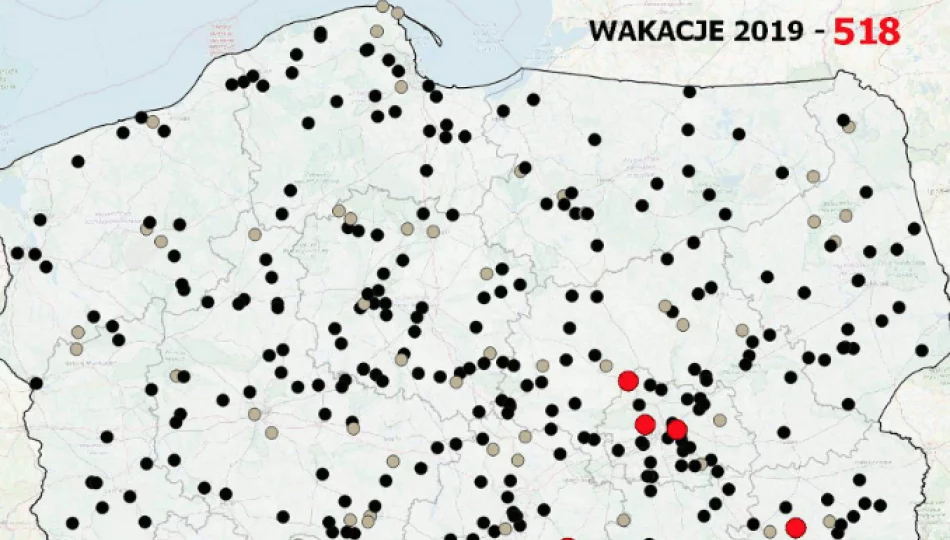 Od początku wakacji ponad 500 śmiertelnych wypadków na polskich drogach - zdjęcie 1