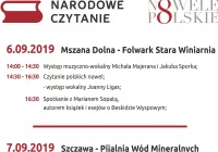 Zapraszamy na „Narodowe Czytanie 2019” - zdjęcie główne