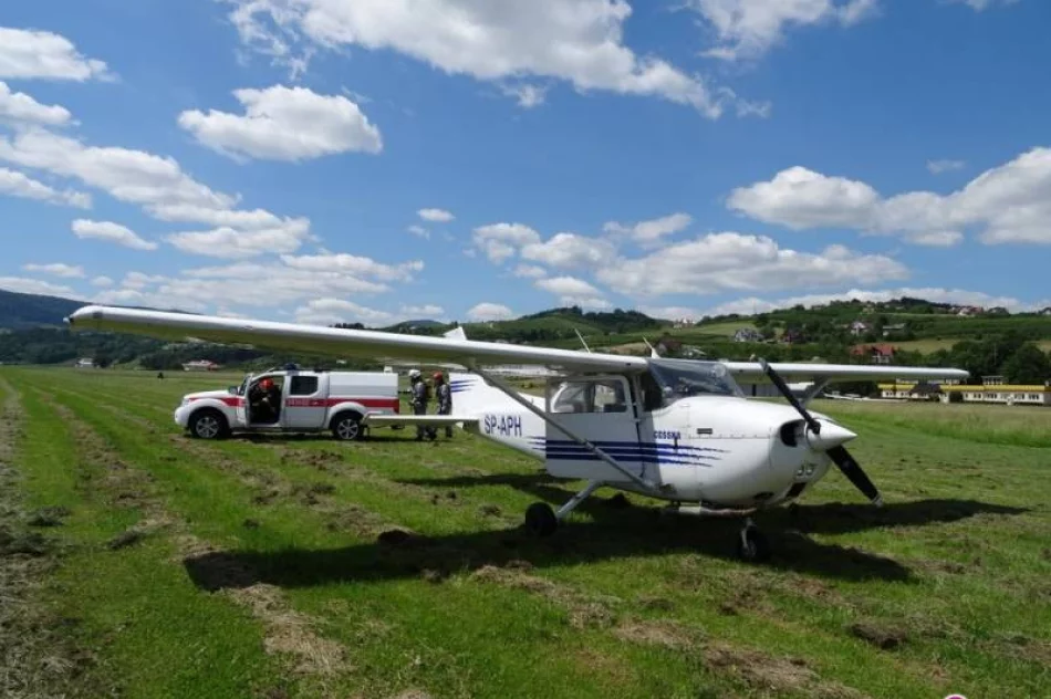 Samolot naruszył przestrzeń powietrzną - został zmuszony do lądowania - zdjęcie 3