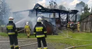 Po burzach - pożar stodoły i uszkodzenie komina domu - zdjęcie 4